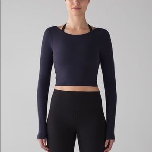 Lululemon Arise Cropped Long Sleeve